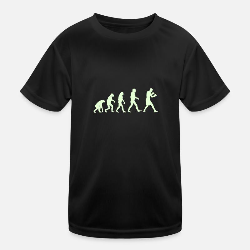 Boxing Evolution logo Kids Functional T-Shirt