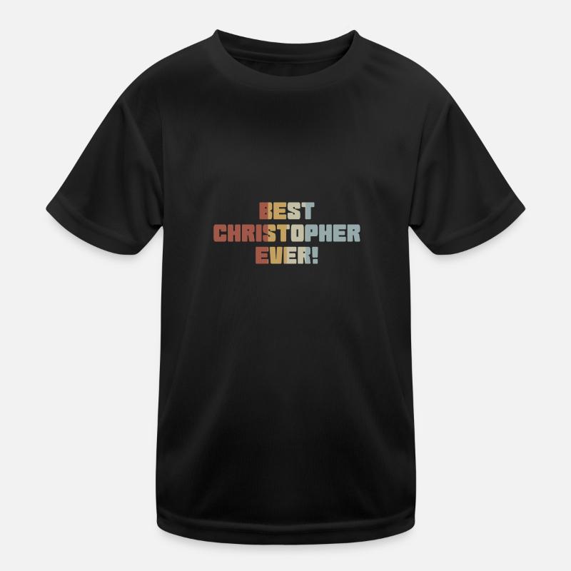 Vornamen Christopher namens Christopher Geschenk Kinder Funktions-T-Shirt