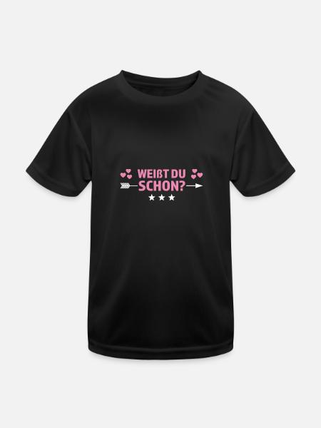 Große Schwester Familie Schwestern Geschenk - Kinder Funktions-T-Shirt - Schwarz - Vorne
