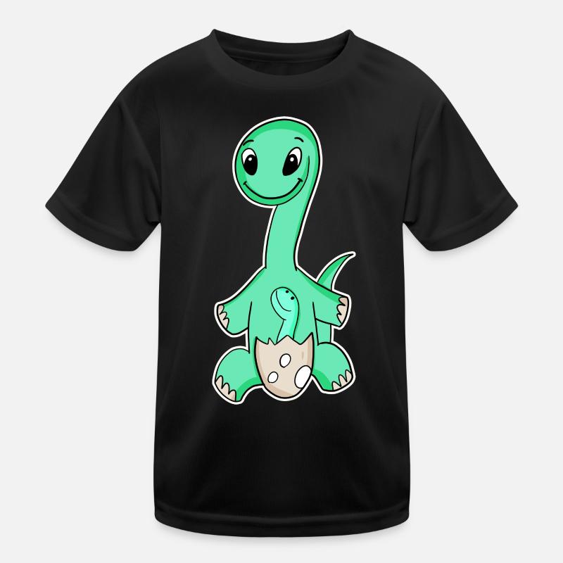 Dinosaurier mit Baby Dinosaurier Kinder Funktions-T-Shirt