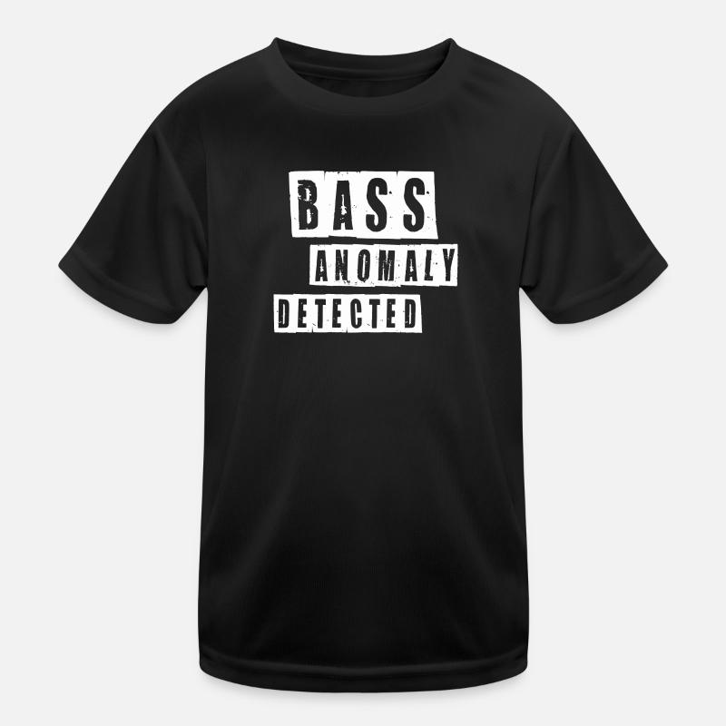 Anomalie de basse détectée | Dictons de basse drôles T-shirt sport Enfant
