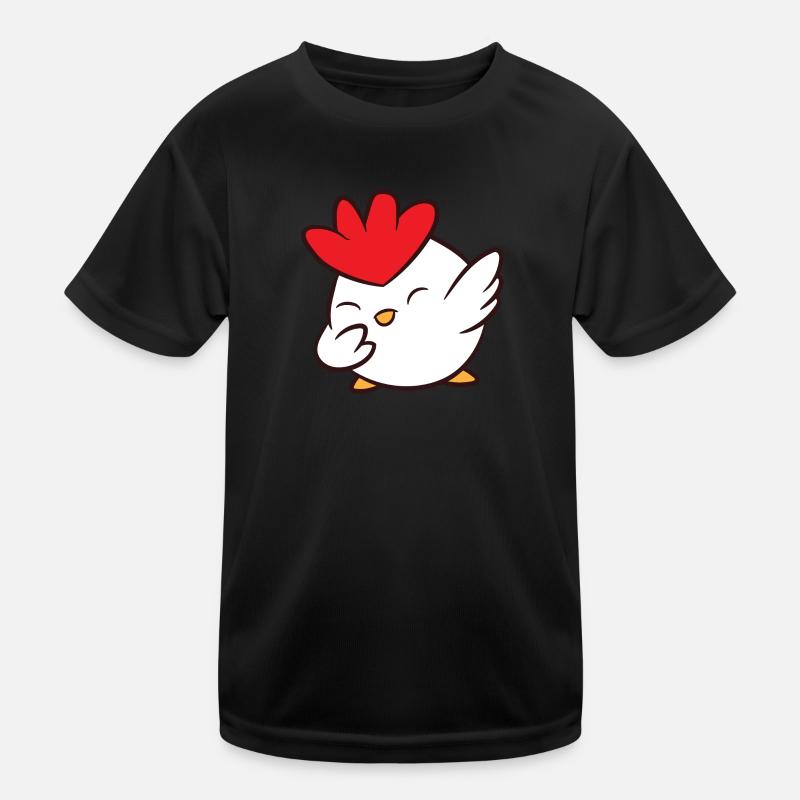 Poulet - Dab, dabbing, dabbing, danse T-shirt sport Enfant