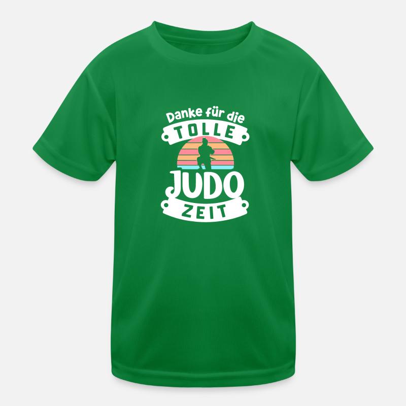 Danke, tolle Zeit beim Judo Kinder Funktions-T-Shirt