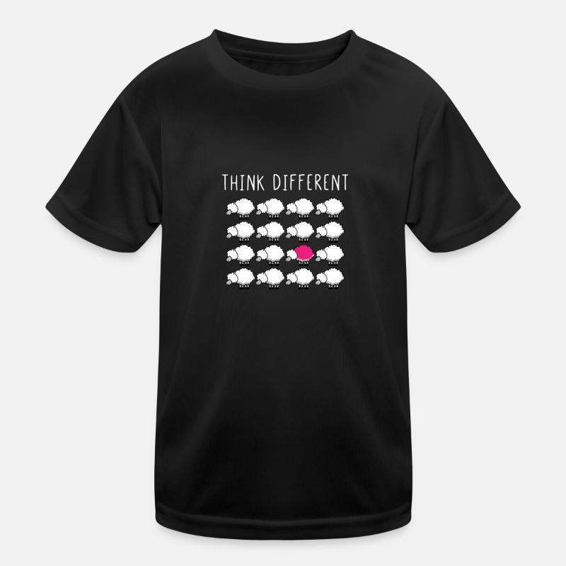 Think Different Kids Functional T-Shirt
