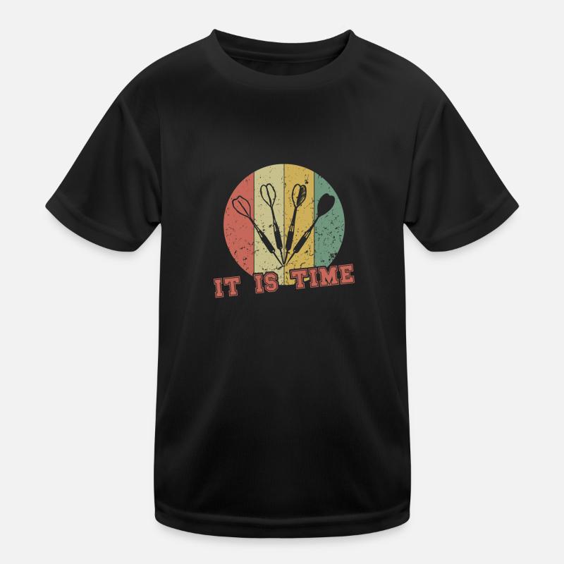 It's Time / Darts Kinder Funktions-T-Shirt