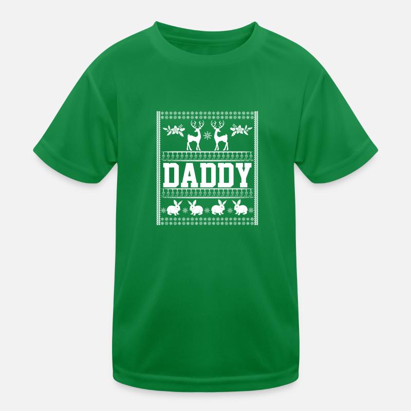 C’est mon vilain design de Noël pour papa T-shirt sport Enfant