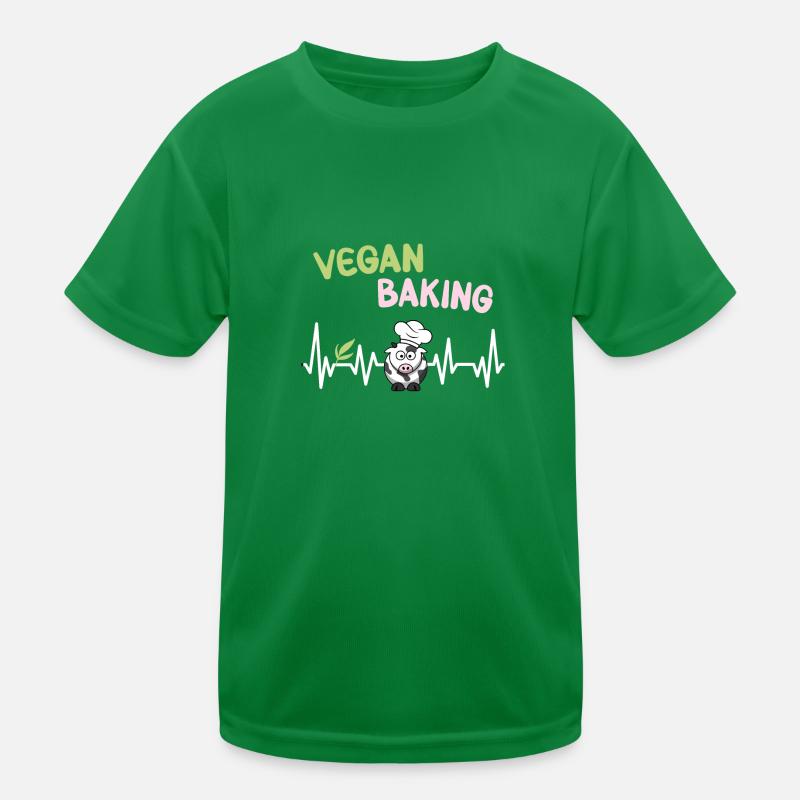 Vegan Baking Puls Kinder Funktions-T-Shirt