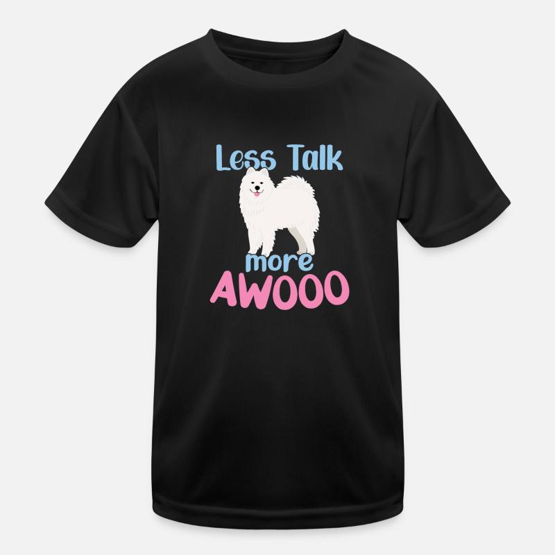 Less Talk - More AWOOO Kids Functional T-Shirt
