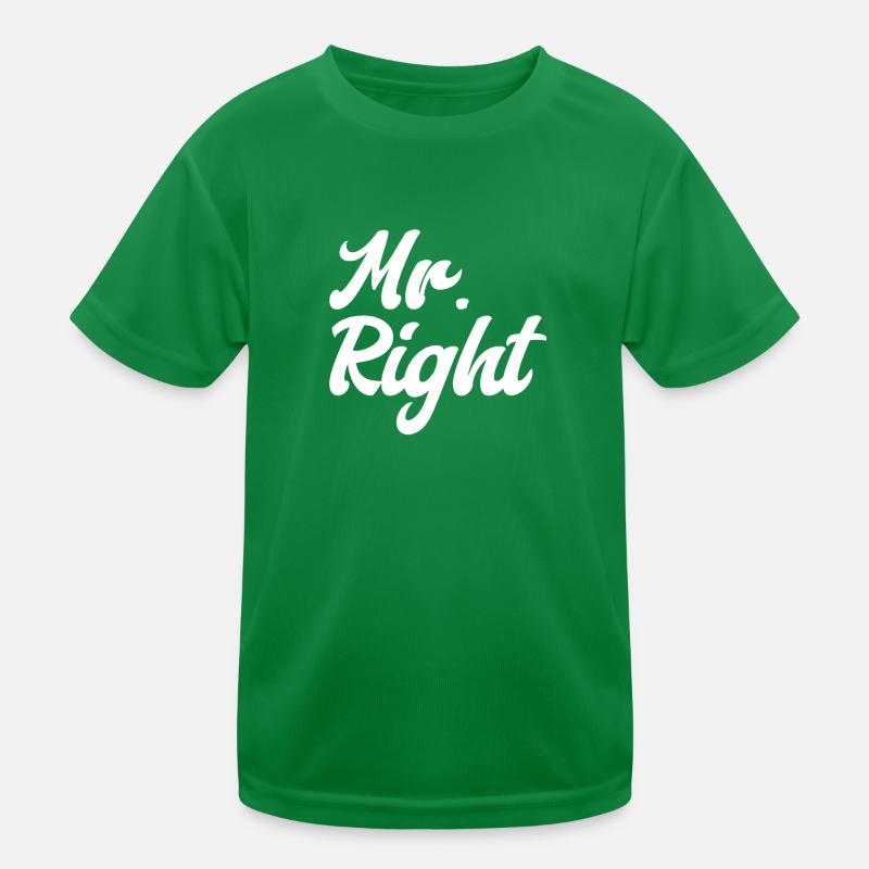 Mr. Right Partner Ehemann Freund Kinder Funktions-T-Shirt