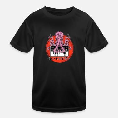 Tastiera modulare Octopus Techno Acid Maglietta sportiva per bambini