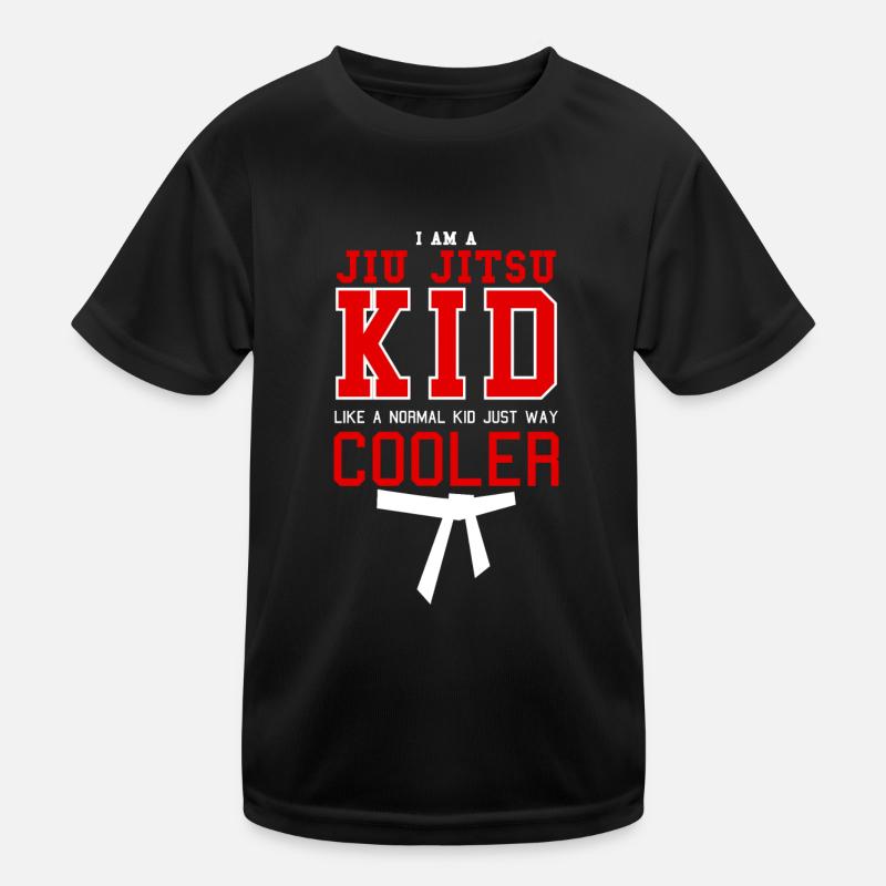 jiu jitsu Like A Normal Kid Just Way Cooler Kinder Funktions-T-Shirt