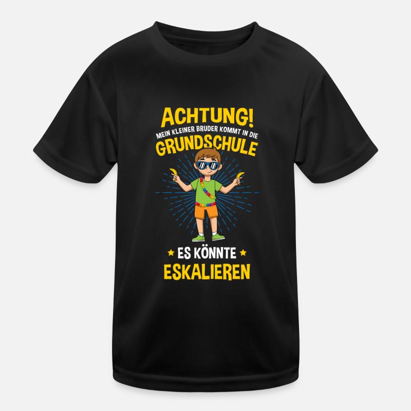 Schulanfang Einschulung 1 Klasse Grundschule Kinder Funktions-T-Shirt