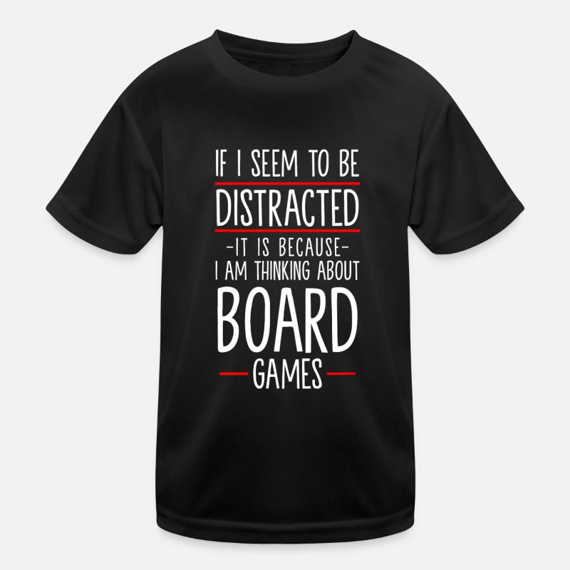 Board Game Strategist Player Card Game Kids Functional T-Shirt