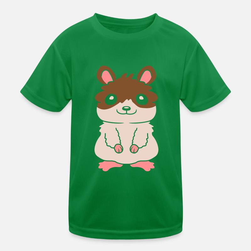 Mignon cher petit hamster T-shirt sport Enfant