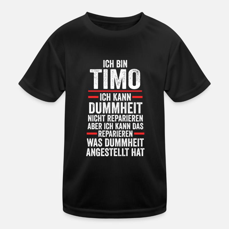 Timo Kinder Funktions-T-Shirt