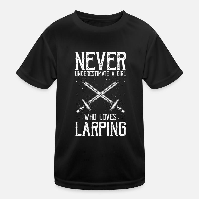 Live-action role-playing game for NPC and RPG role-playing game Kids Functional T-Shirt