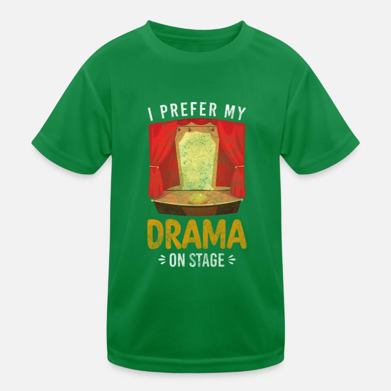 Actor Director Musical Scenery Kids Functional T-Shirt