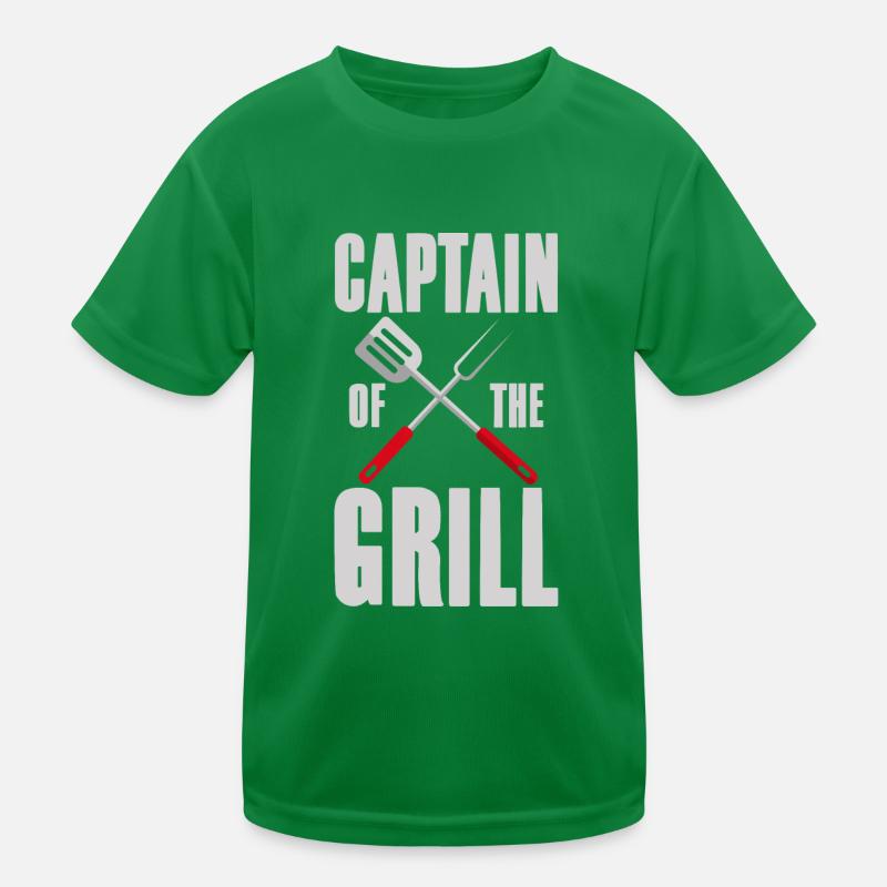 Capitaine du Grill 4 T-shirt sport Enfant