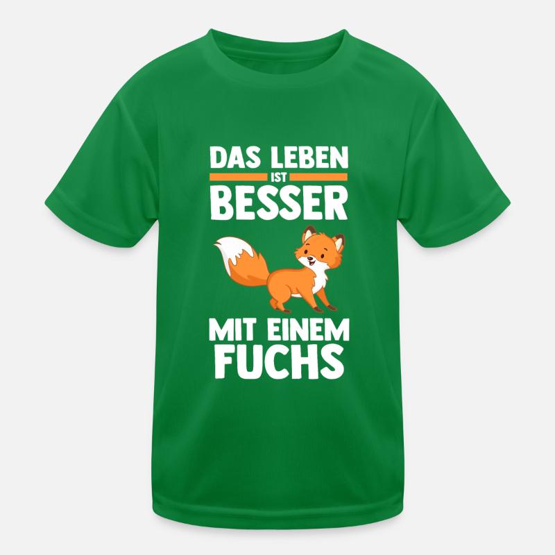 Fuchs Kinder Funktions-T-Shirt