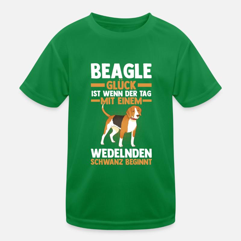 Chien Beagle T-shirt sport Enfant