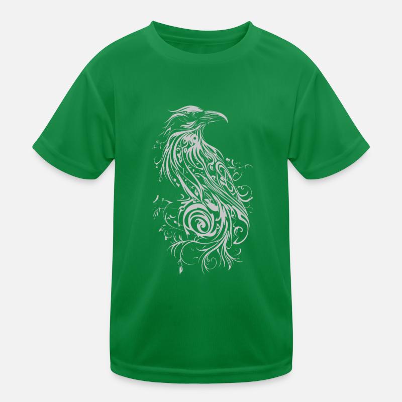 Rabe Goth Kinder Funktions-T-Shirt