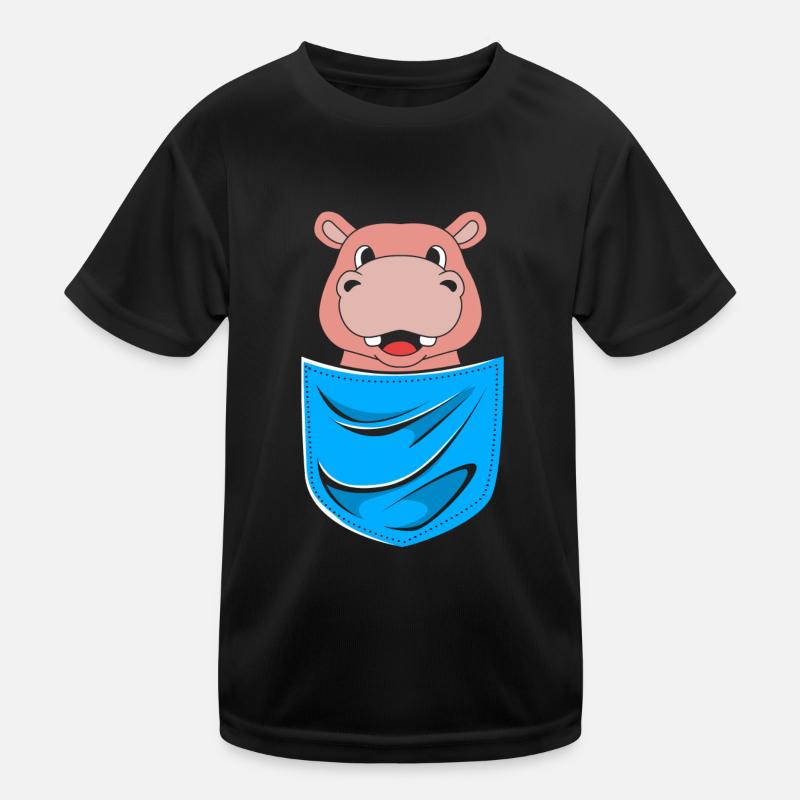 Hippopotame T-shirt sport Enfant