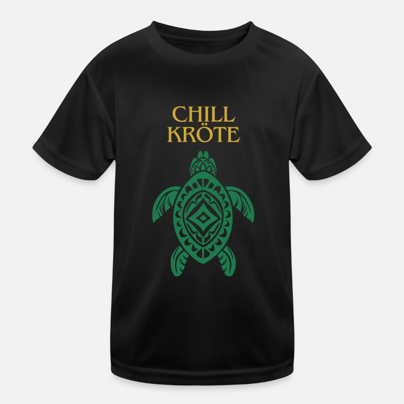 Turtle for Chiller Kids Functional T-Shirt