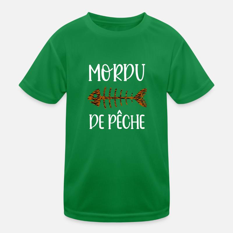 mordu de pêche T-shirt sport Enfant