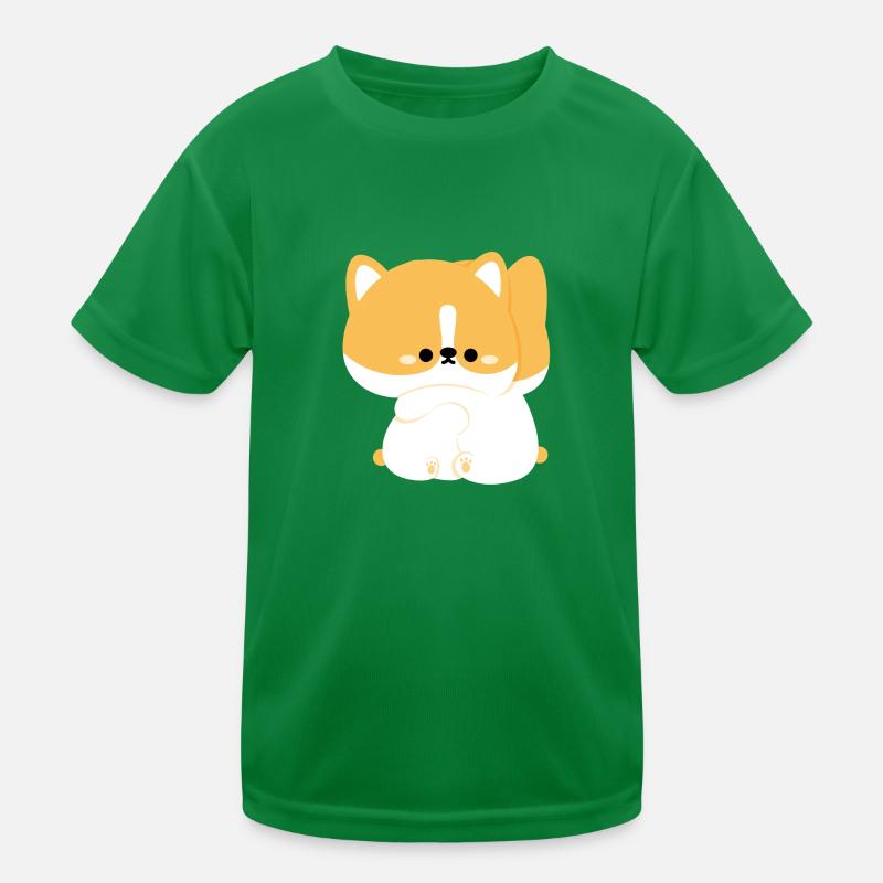 Corgi-Paar Kinder Funktions-T-Shirt