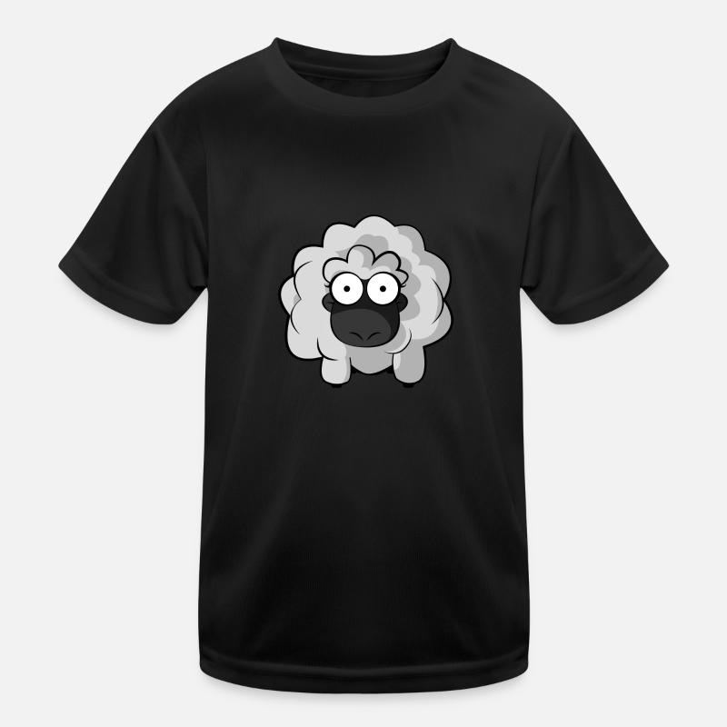 Mouton noir T-shirt sport Enfant