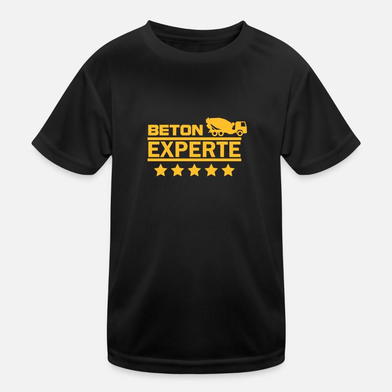 beton experte Kinder Funktions-T-Shirt