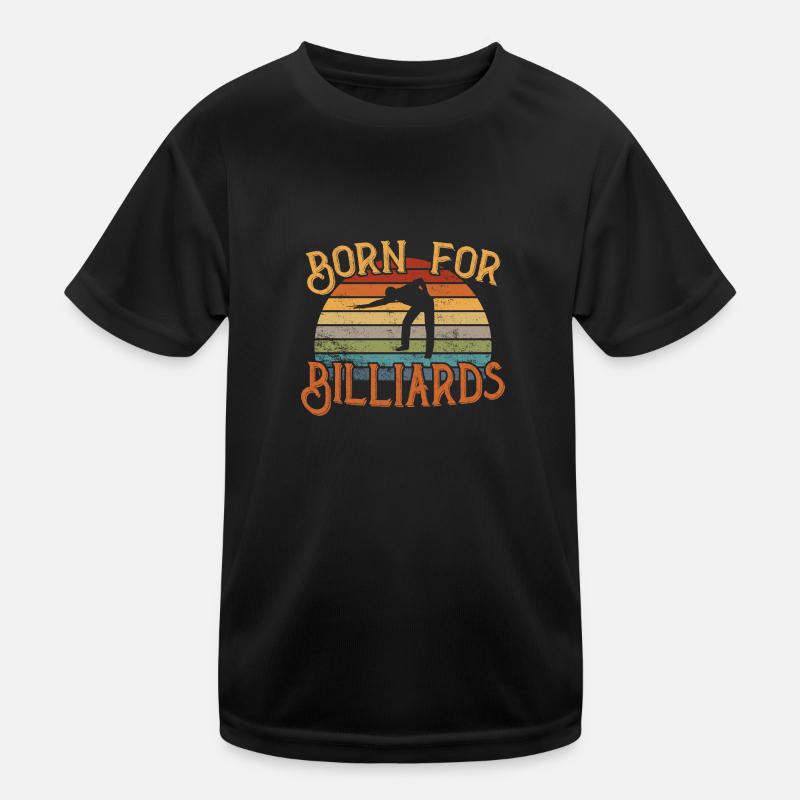 Né pour le billard / billard snooker T-shirt sport Enfant