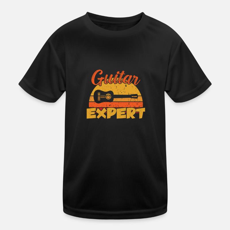 Guitar Expert / Gitarre Kids Functional T-Shirt