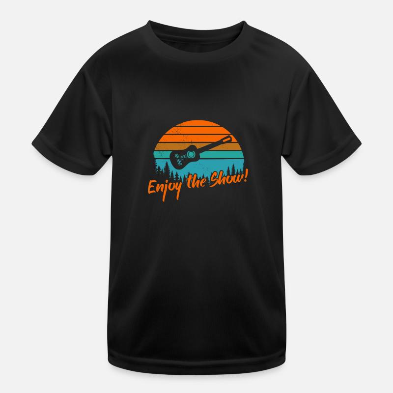 Profitez du spectacle / Guitare T-shirt sport Enfant