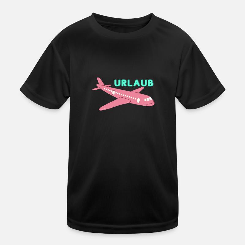 Urlaub Kinder Funktions-T-Shirt