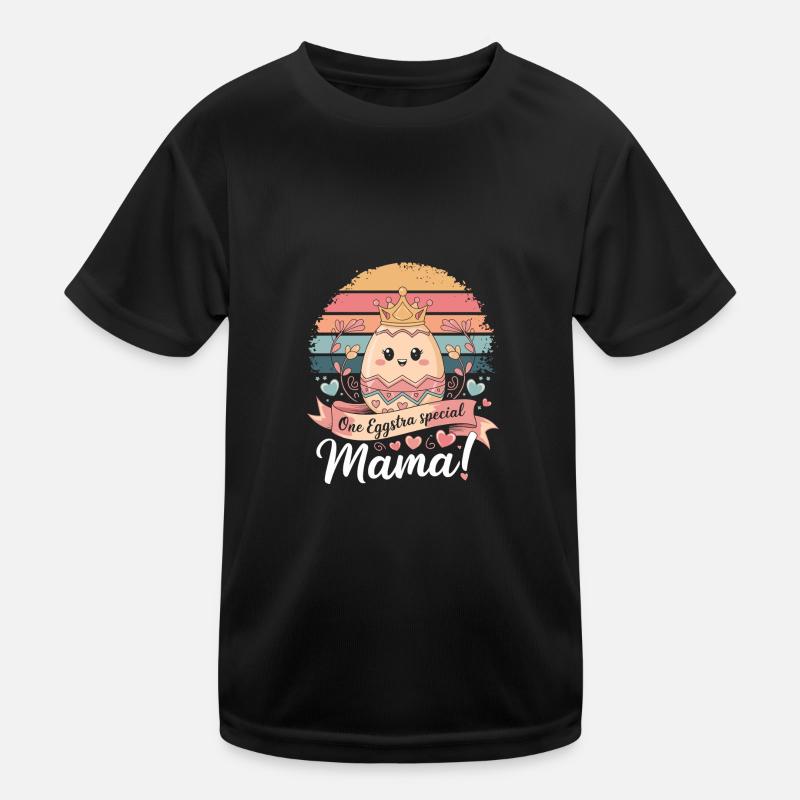 Eggstra mama Pâques T-shirt sport Enfant