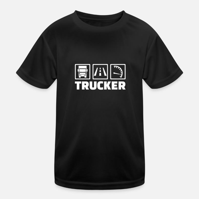 Trucker Kids Functional T-Shirt