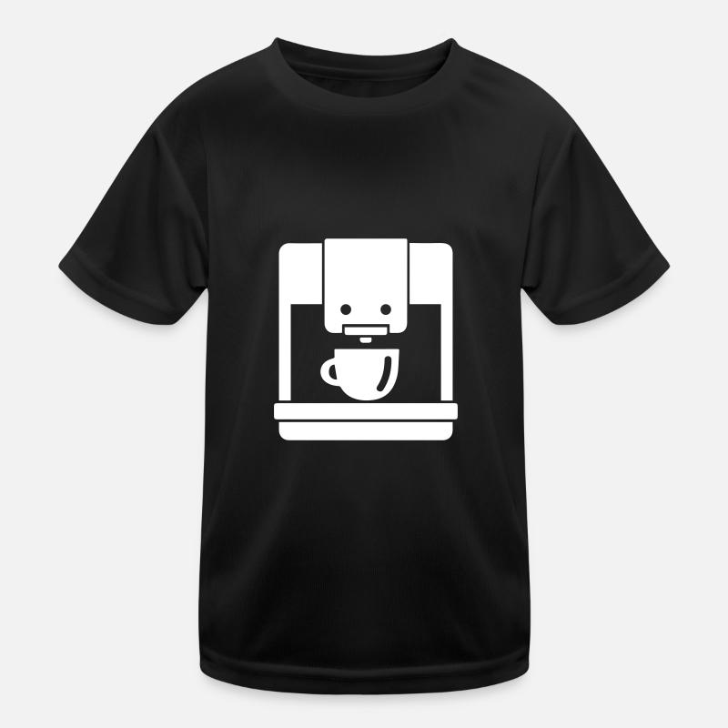 Symbole de machine à café T-shirt sport Enfant