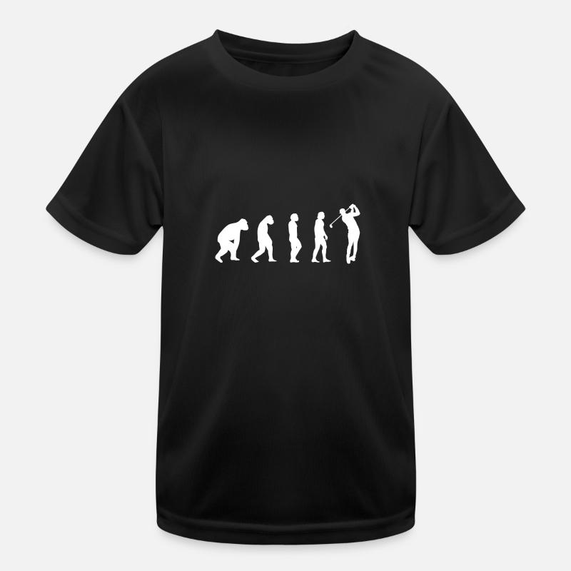 Golfschläger Golf Evolution Golfball Golfer Sport T-shirt sport Enfant