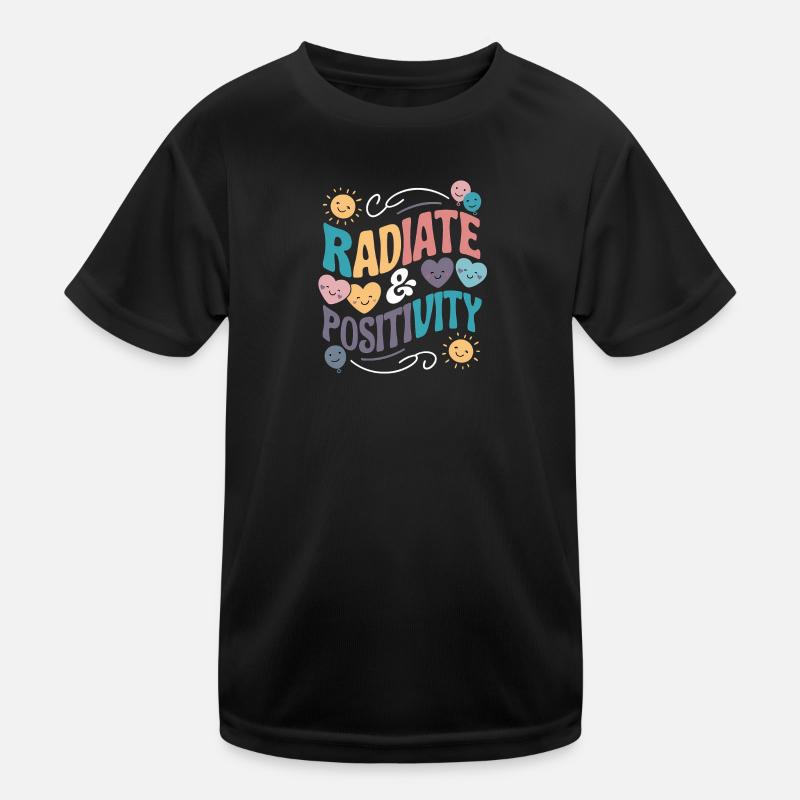 Radiate Positivity Kids Functional T-Shirt