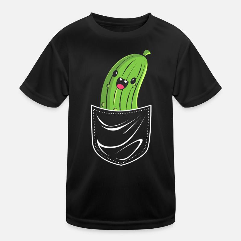 Cucumber Cucumber Pickle Kids Functional T-Shirt