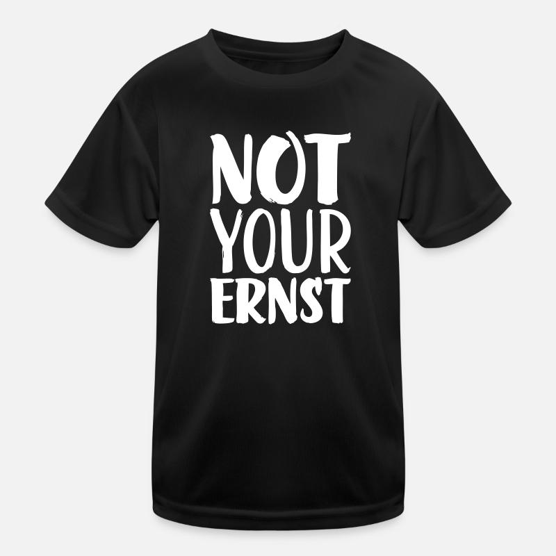 Not your ernst Kinder Funktions-T-Shirt