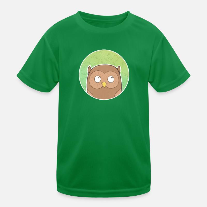 Owl Kids Functional T-Shirt