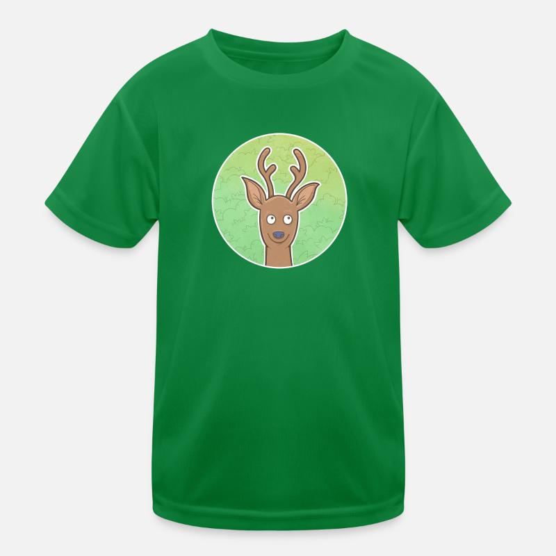 Chevreuil T-shirt sport Enfant