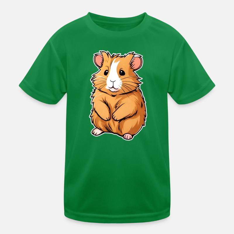 Hamster doré mignon T-shirt sport Enfant