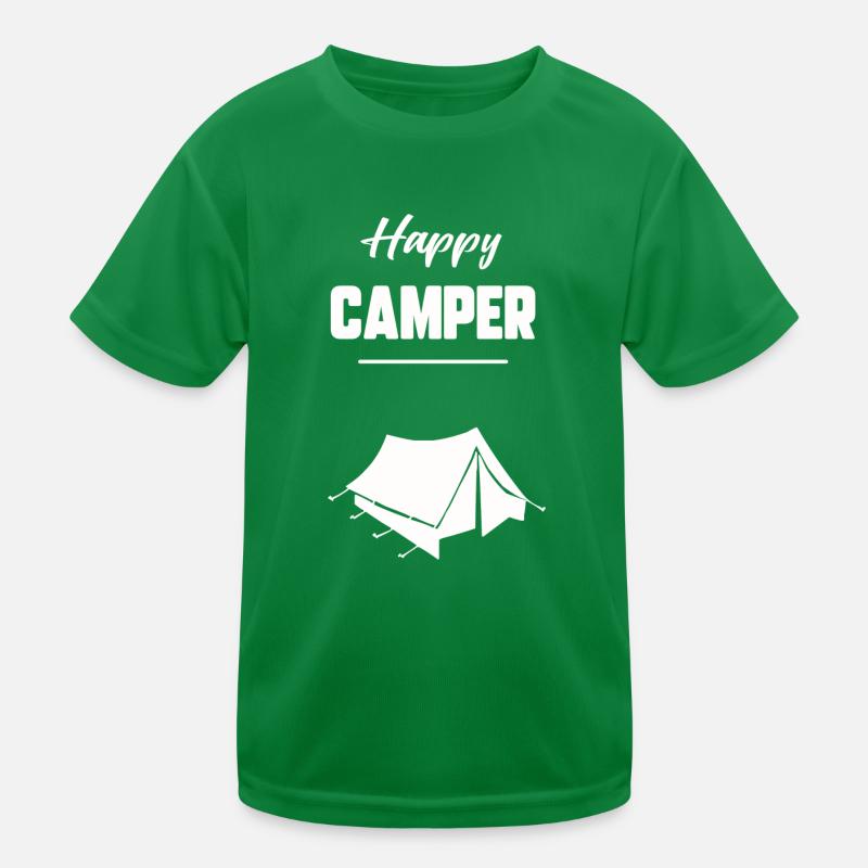 Happy camper T-shirt sport Enfant
