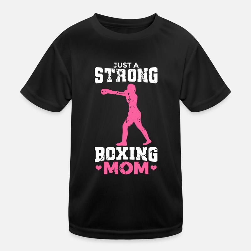 Boxerin Mutter Kinder Funktions-T-Shirt