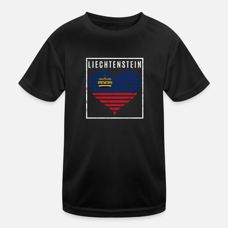 Liechtenstein T-shirt sport Enfant