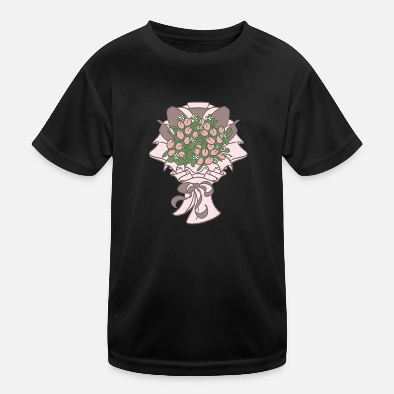Beau bouquet de fleurs T-shirt sport Enfant