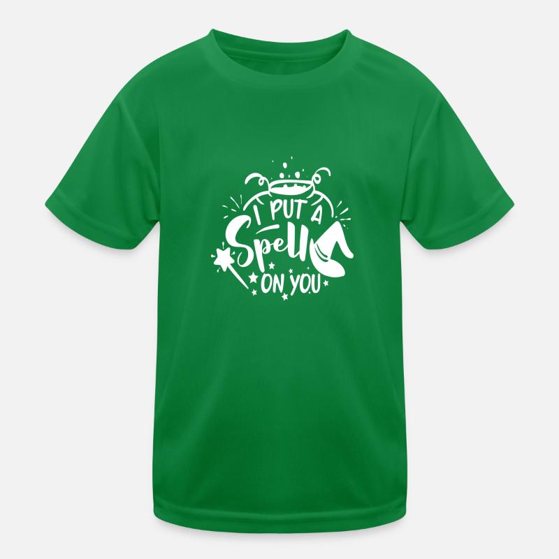 I Put a Spell on You Kids Functional T-Shirt